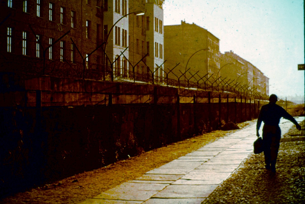 Berlin, März 1964 – Berliner Mauer an der Boyenstraße (Fotograf: Paul Kremer)
